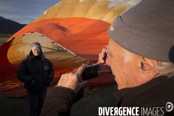 Vol en Montgolfière