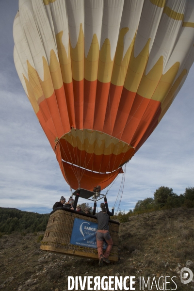 Vol en Montgolfière