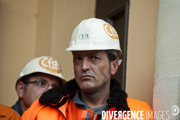 Arnaud Montebourg a Florange