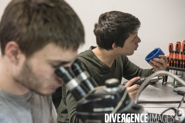 L Electrolab, à Nanterre, dans les Hauts-de-Seine