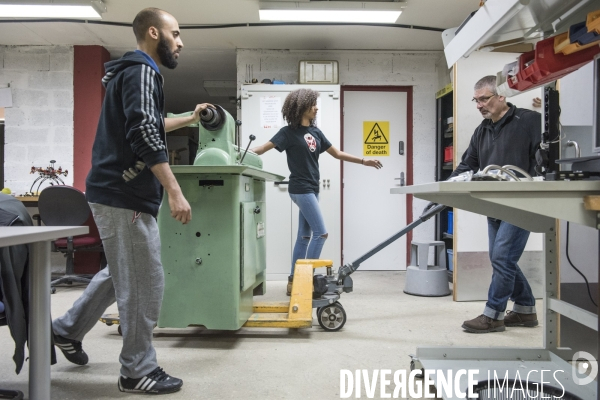 L Electrolab, à Nanterre, dans les Hauts-de-Seine