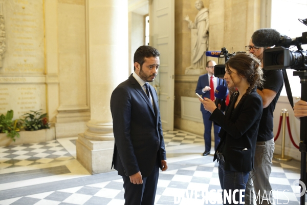 Assemblee Nationale Motion de censure de gauche