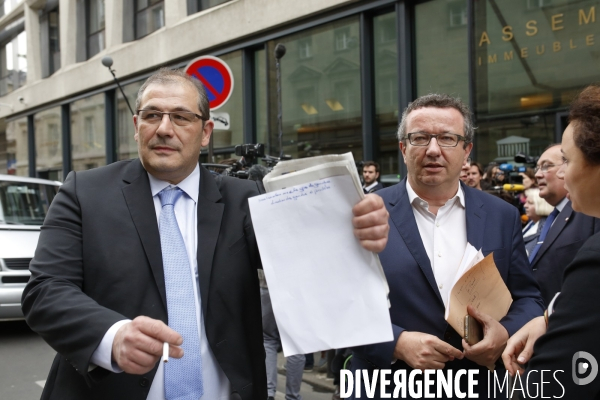 Assemblee Nationale Motion de censure de gauche