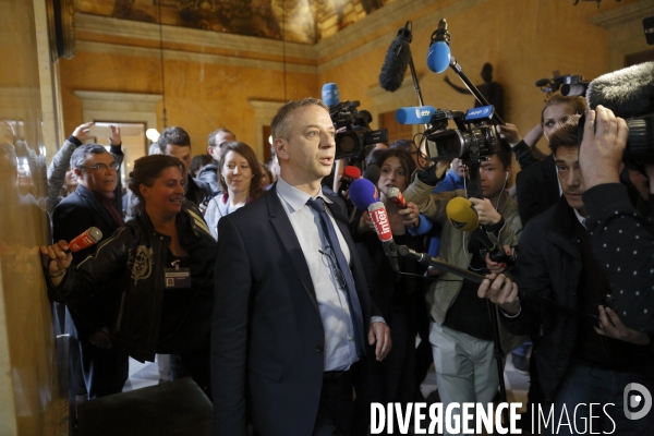 Assemblee Nationale Motion de censure de gauche
