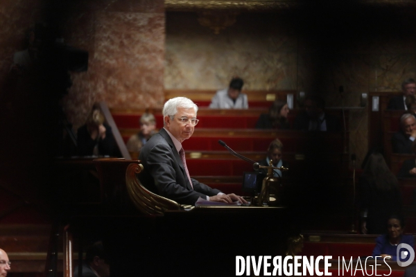 Assemblee Nationale Motion de censure de gauche