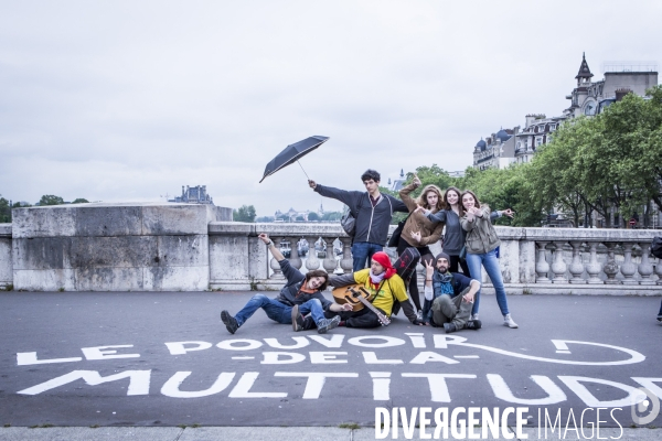 Nuit Debout a l Assemble Nationale