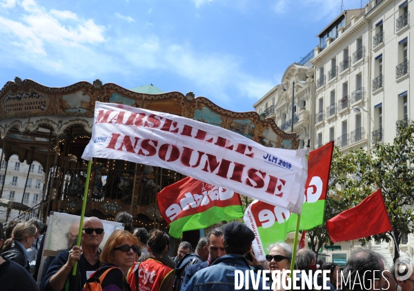 Manifestation contre La Loi du Travail  12 mai 2016 Manifestation contre la Loi El Khomri  12 mai 2016 Manifestation contre la Loi El Khomri