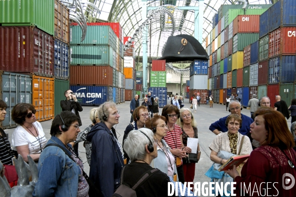 Monumenta 2016 au Grand Palais,.Empires, installation de l artiste Huang Yong Ping
