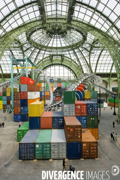 Monumenta 2016 au Grand Palais,.Empires, installation de l artiste Huang Yong Ping