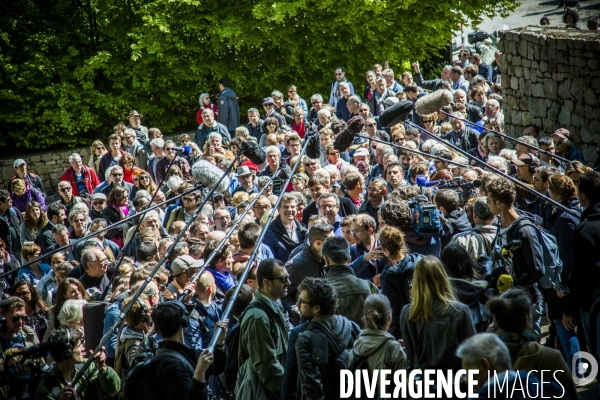 Ascension du Mont Beuvray.