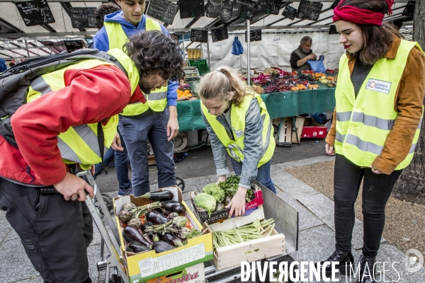Moissons Solidaires et Disco Soupe a la Bastille
