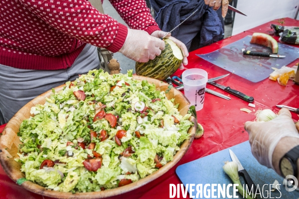 Moissons Solidaires et Disco Soupe a la Bastille