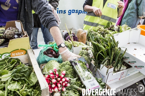 Moissons Solidaires et Disco Soupe a la Bastille