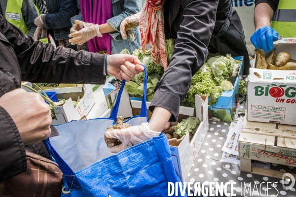 Moissons Solidaires et Disco Soupe a la Bastille
