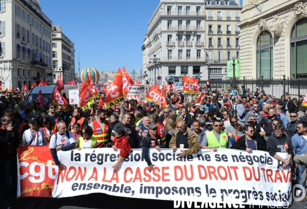 Manifestation inter-syndicale