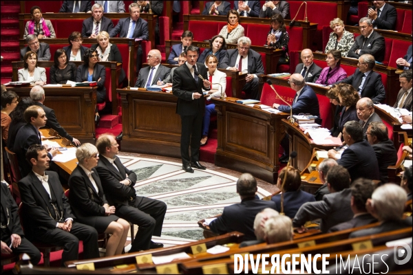 Séance de questions au gouvernement à l assemblée nationale.