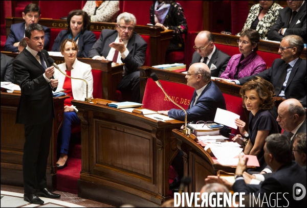 Séance de questions au gouvernement à l assemblée nationale.