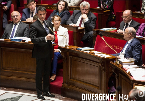 Séance de questions au gouvernement à l assemblée nationale.