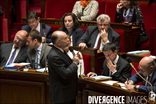 Séance de questions au gouvernement à l assemblée nationale.