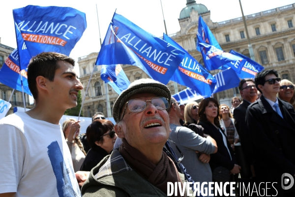 Manifestation de policiers