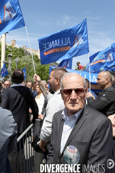 Manifestation de policiers