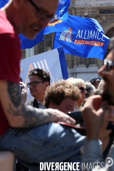 Manifestation de policiers