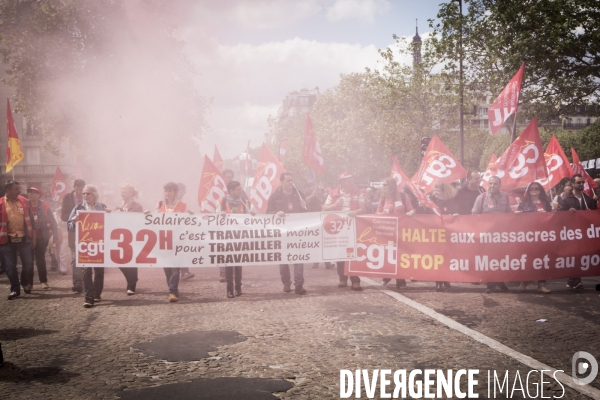 Manifestation contre la loi travail du 17 mai, Paris