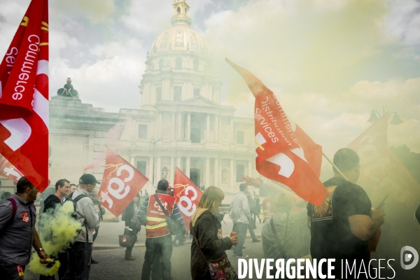Manifestation contre la loi travail du 17 mai, Paris