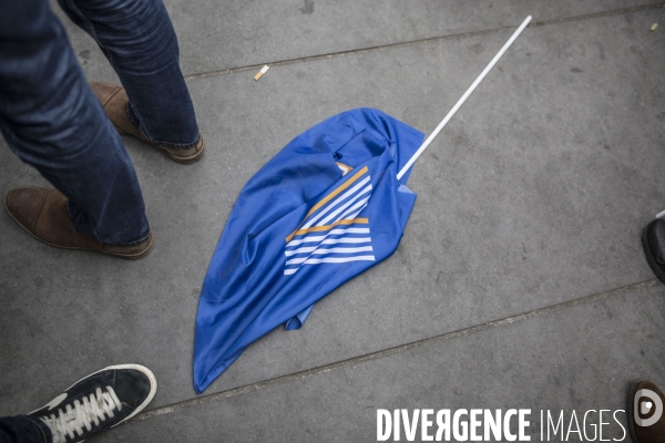 Manifestation de policiers contre la « haine anti-flics »