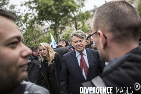 Manifestation de policiers contre la « haine anti-flics »