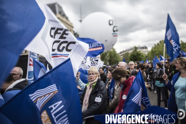 Manifestation de policiers contre la « haine anti-flics »