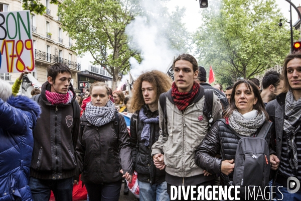 Manifestation contre la loi travail du 19 Mai, Paris