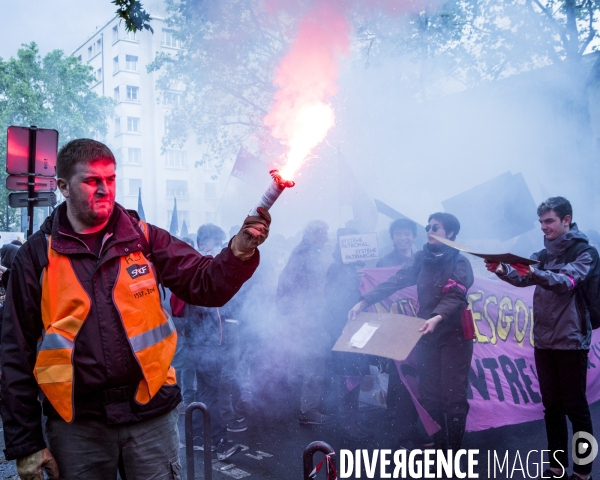 Manifestation contre la loi travail du 19 Mai, Paris