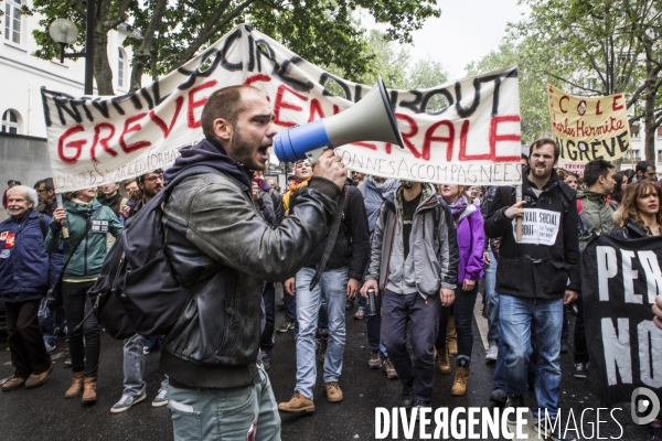 Manifestation contre la loi travail du 19 Mai, Paris