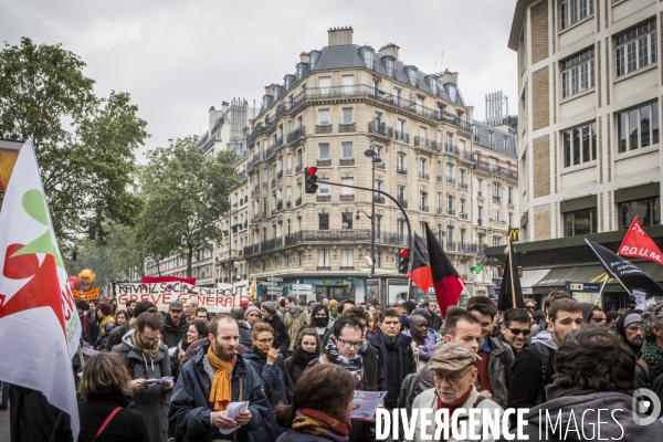 Manifestation contre la loi travail du 19 Mai, Paris