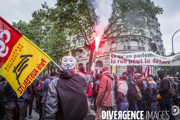 Manifestation contre la loi travail du 19 Mai, Paris