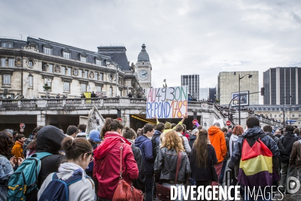 Manifestation contre la loi travail du 19 Mai, Paris