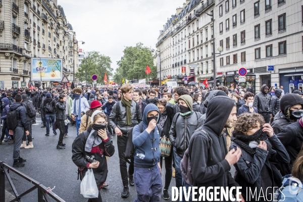 Manifestation contre la loi travail du 19 Mai, Paris