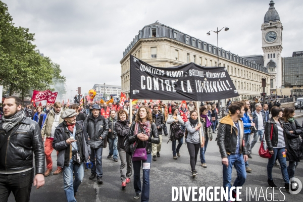 Manifestation contre la loi travail du 19 Mai, Paris