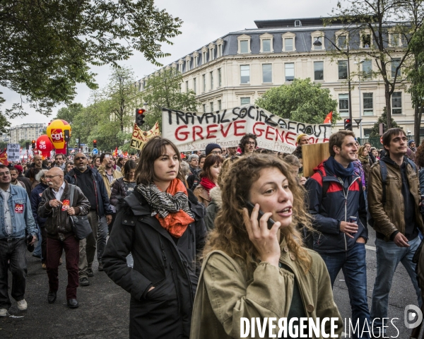 Manifestation contre la loi travail du 19 Mai, Paris