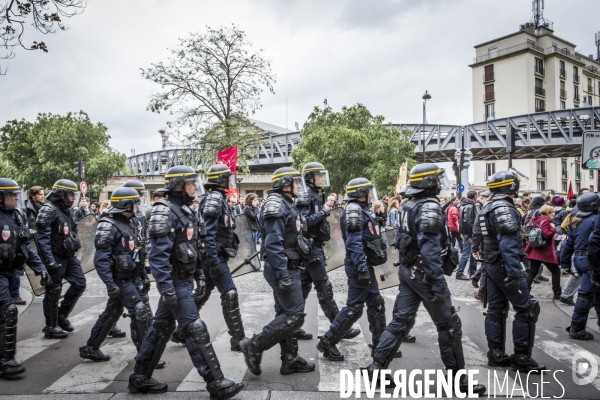 Manifestation contre la loi travail du 19 Mai, Paris