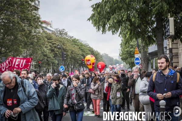 Manifestation contre la loi travail du 19 Mai, Paris