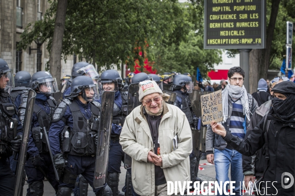 Manifestation contre la loi travail du 19 Mai, Paris