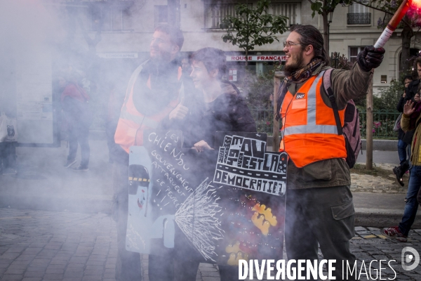 Manifestation contre la loi travail du 19 Mai, Paris