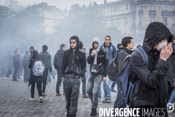 Manifestation contre la loi travail du 19 Mai, Paris