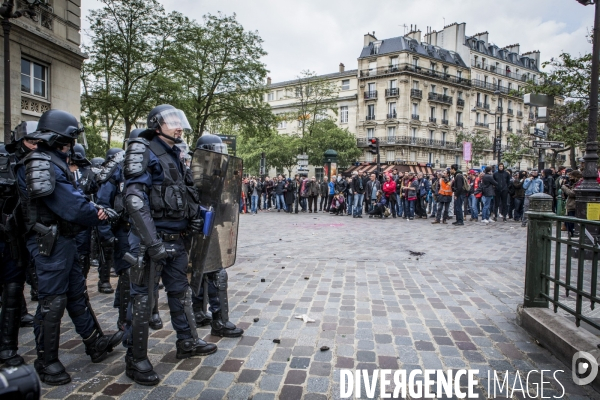 Manifestation contre la loi travail du 19 Mai, Paris