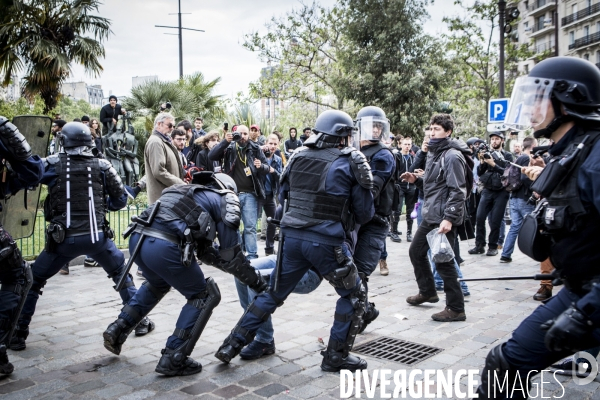 Manifestation contre la loi travail du 19 Mai, Paris