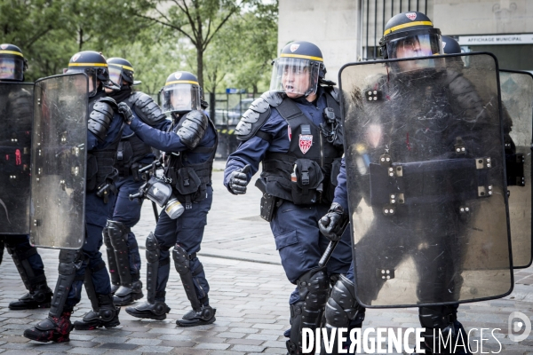 Manifestation contre la loi travail du 19 Mai, Paris