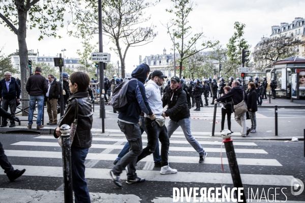 Manifestation contre la loi travail du 19 Mai, Paris