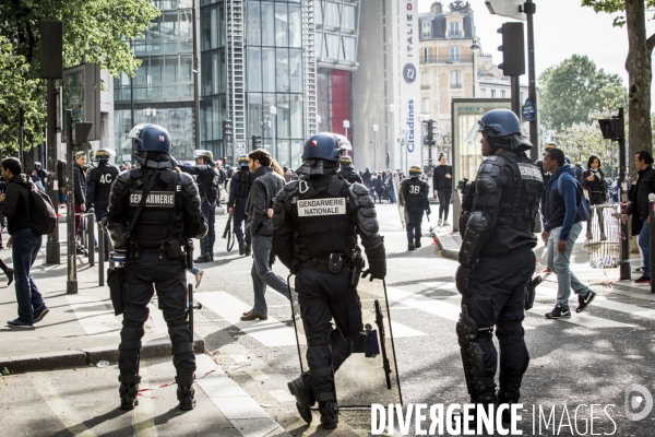 Manifestation contre la loi travail du 19 Mai, Paris